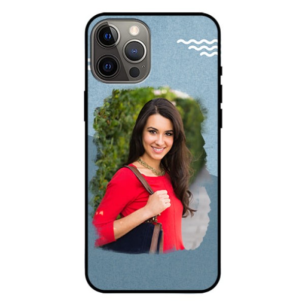 Iphone 12 Pro Max Custom Glass Mobile Case - Grunge Line Art Design Iphone 12 Pro Max Custom Glass Mobile Case - Grunge Line Art Design