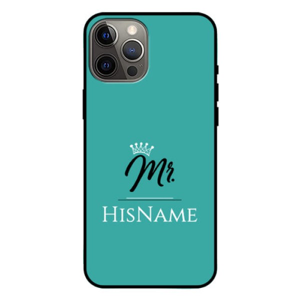 Iphone 12 Pro Max Custom Glass Phone Case Mr with Name Iphone 12 Pro Max Custom Glass Phone Case Mr with Name