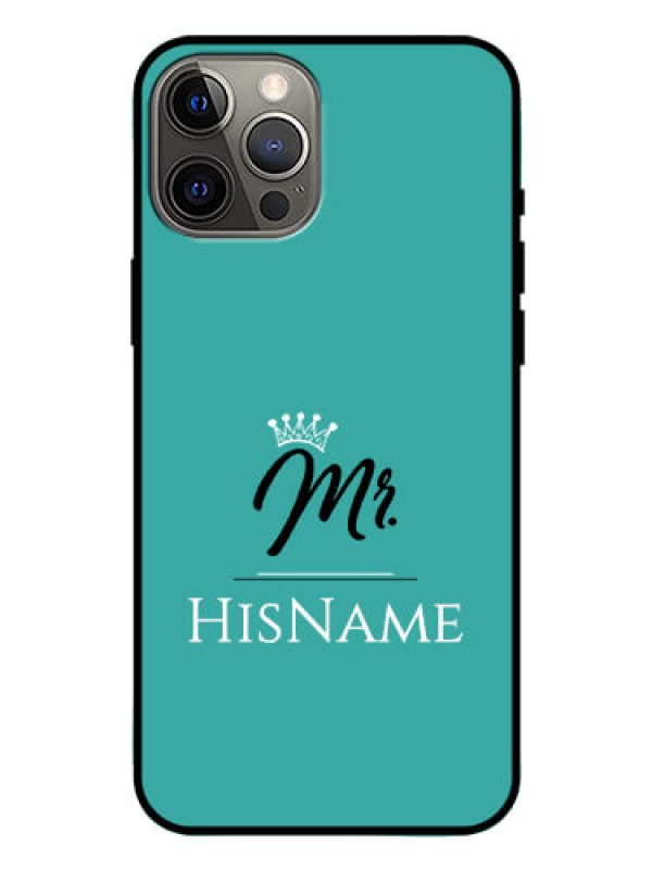 Custom Iphone 12 Pro Max Custom Glass Phone Case Mr with Name