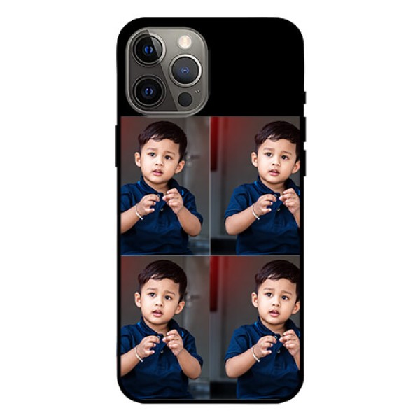 Iphone 12 Pro Max 4 Image Holder on Glass Mobile Cover Iphone 12 Pro Max 4 Image Holder on Glass Mobile Cover