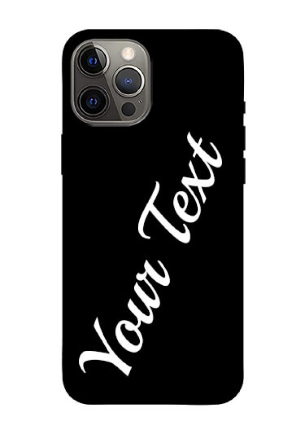 Iphone 12 Pro Max Custom Glass Mobile Cover with Your Name