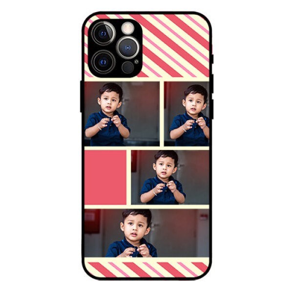 Iphone 12 Pro Personalized Glass Phone Case  - Picture Upload Mobile Case Design