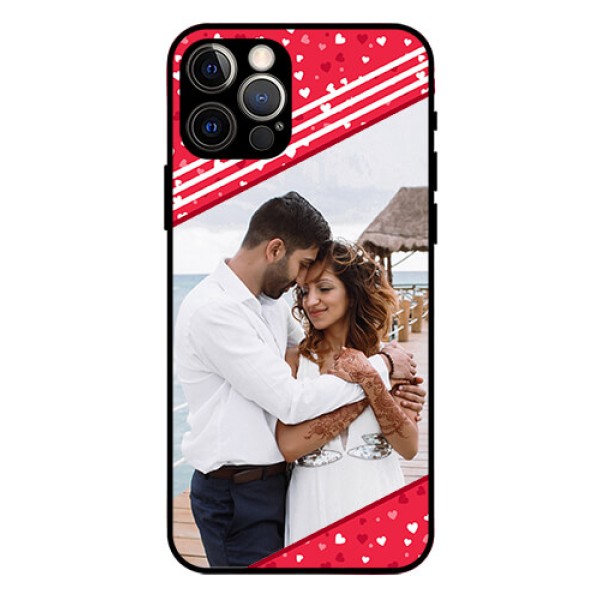 Iphone 12 Pro Custom Glass Mobile Case - Valentines Gift Design Iphone 12 Pro Custom Glass Mobile Case - Valentines Gift Design