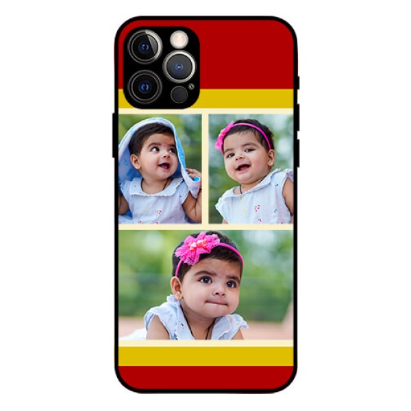 Iphone 12 Pro Custom Glass Mobile Case - Multiple Pic Upload Design Iphone 12 Pro Custom Glass Mobile Case - Multiple Pic Upload Design