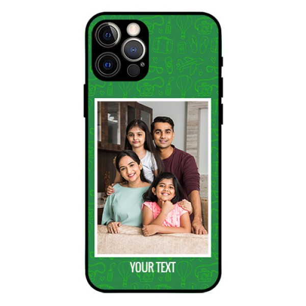Iphone 12 Pro Personalized Glass Phone Case - Picture Upload Design Iphone 12 Pro Personalized Glass Phone Case - Picture Upload Design