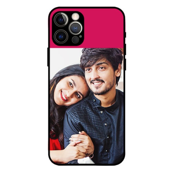 Iphone 12 Pro Custom Glass Mobile Case  - Anniversary Cover Design