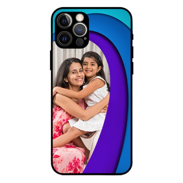 Iphone 12 Pro Photo Printing on Glass Case  - Simple Pattern Design