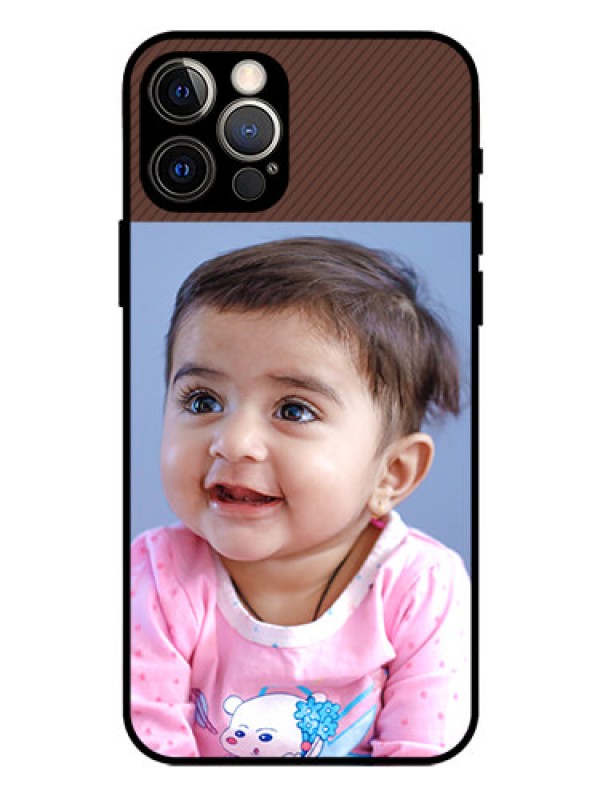 Custom Iphone 12 Pro Custom Glass Mobile Case  - Elegant Case Design