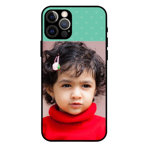 Iphone 12 Pro Custom Glass Phone Case  - Lovers Picture Design