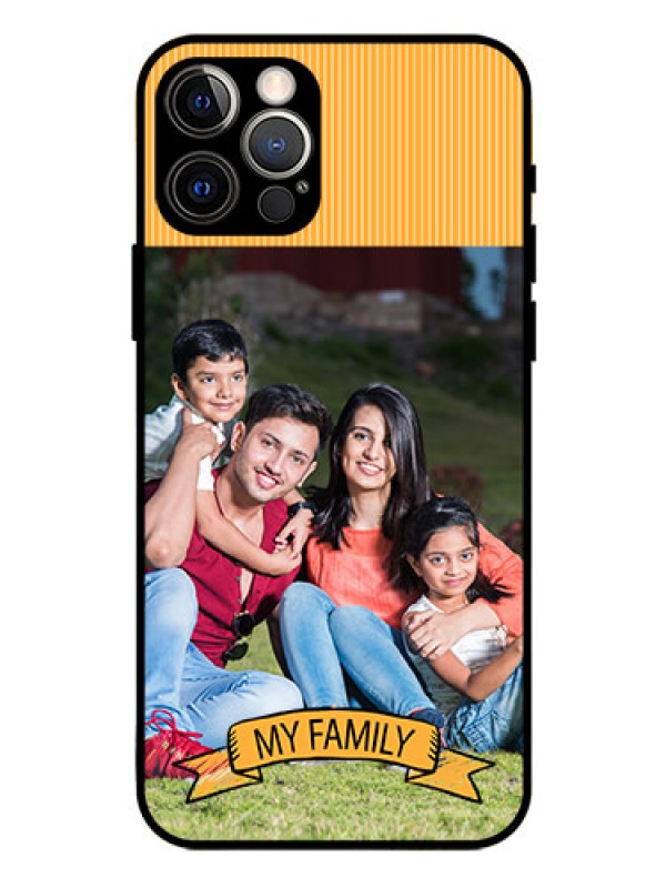 Custom Iphone 12 Pro Custom Glass Phone Case  - My Family Design