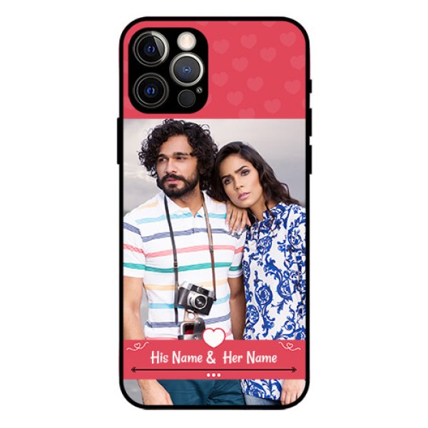 Iphone 12 Pro Photo Printing on Glass Case - Simple Love Design Iphone 12 Pro Photo Printing on Glass Case - Simple Love Design