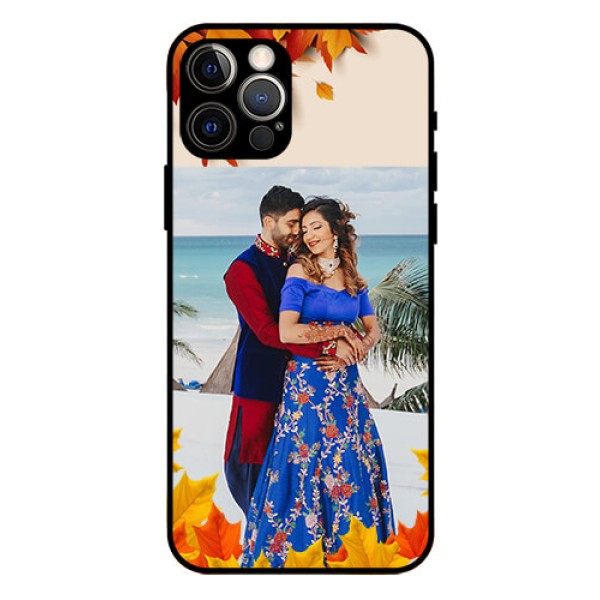 Iphone 12 Pro Photo Printing on Glass Case - Autumn Maple Leaves Design Iphone 12 Pro Photo Printing on Glass Case - Autumn Maple Leaves Design