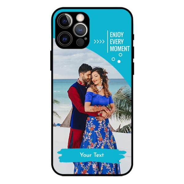 Iphone 12 Pro Custom Glass Mobile Case  - Happy Moment Design