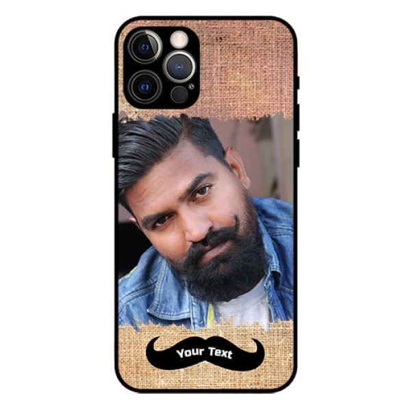 Iphone 12 Pro Personalized Glass Phone Case  - with Texture Design