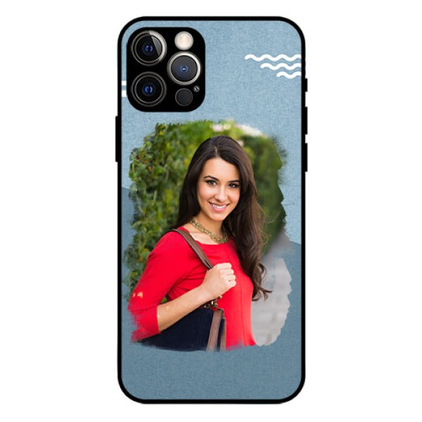 Iphone 12 Pro Custom Glass Mobile Case - Grunge Line Art Design Iphone 12 Pro Custom Glass Mobile Case - Grunge Line Art Design