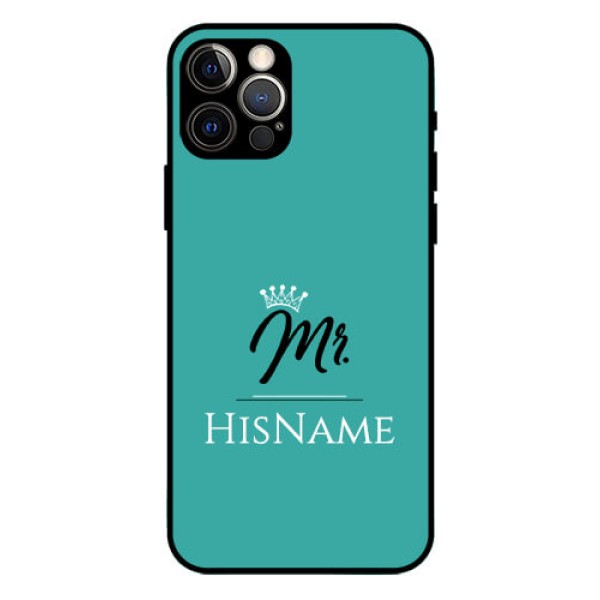 Iphone 12 Pro Custom Glass Phone Case Mr with Name Iphone 12 Pro Custom Glass Phone Case Mr with Name