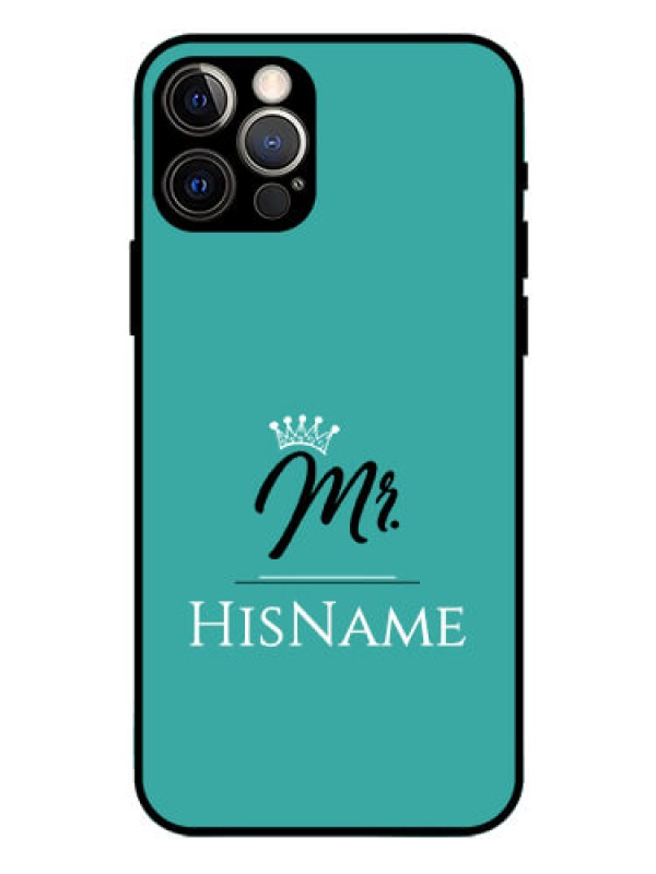Custom Iphone 12 Pro Custom Glass Phone Case Mr with Name
