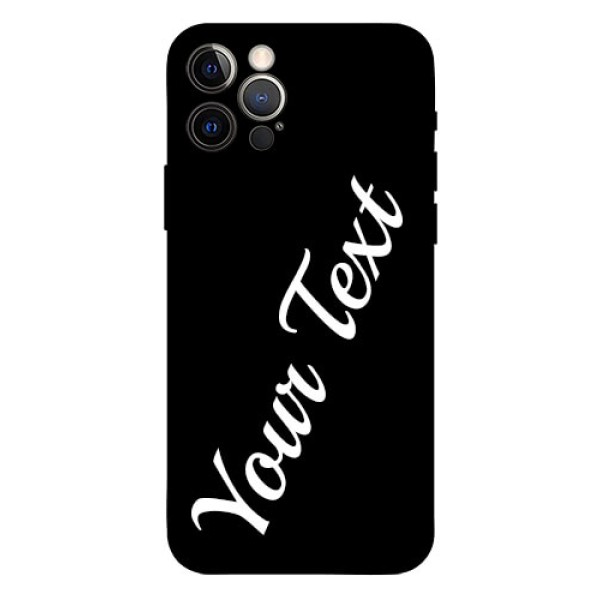 Iphone 12 Pro Custom Glass Mobile Cover with Your Name Iphone 12 Pro Custom Glass Mobile Cover with Your Name