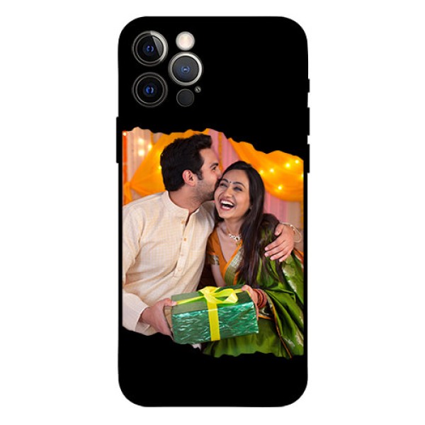 iPhone 12 Pro Custom Glass Phone Case - Tear-off Design
