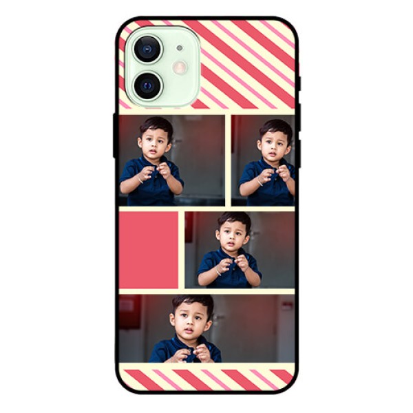 Iphone 12 Personalized Glass Phone Case  - Picture Upload Mobile Case Design