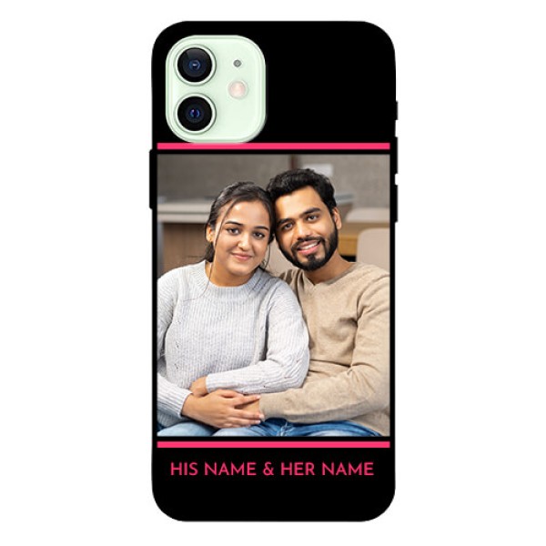 Iphone 12 Custom Glass Mobile Case - with Add Text Design Iphone 12 Custom Glass Mobile Case - with Add Text Design