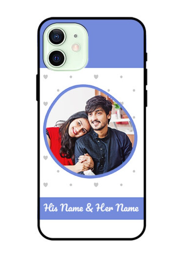 Iphone 12 Photo Printing on Glass Case  - Premium Case Design
