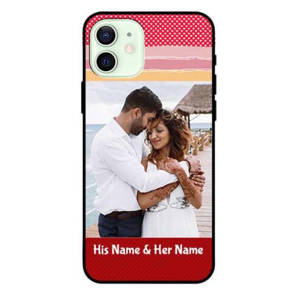 Iphone 12 Custom Glass Mobile Case  - Premium Case Design