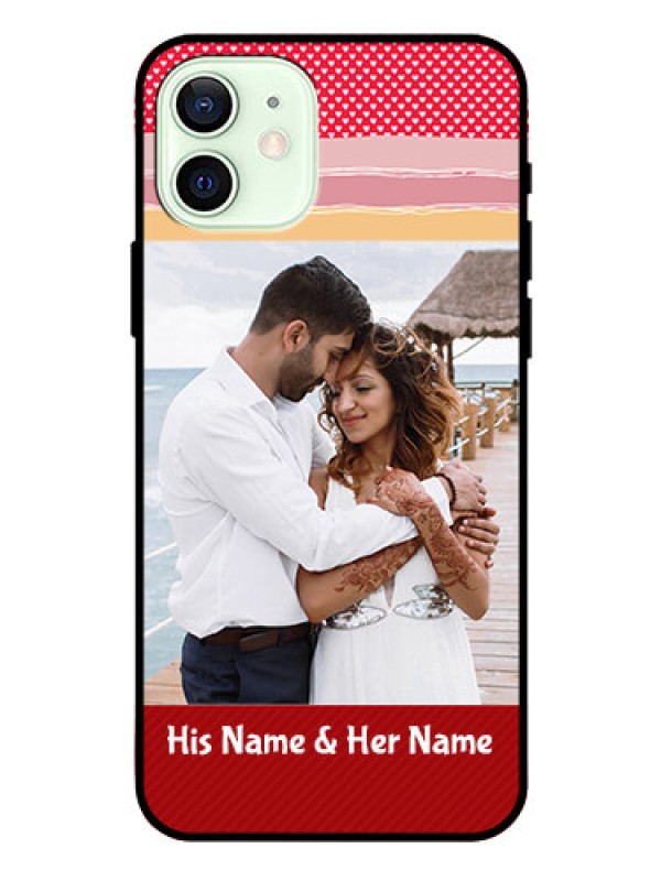 Custom Iphone 12 Custom Glass Mobile Case  - Premium Case Design
