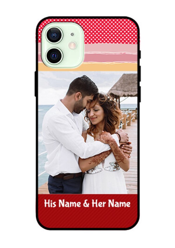 Iphone 12 Custom Glass Mobile Case  - Premium Case Design