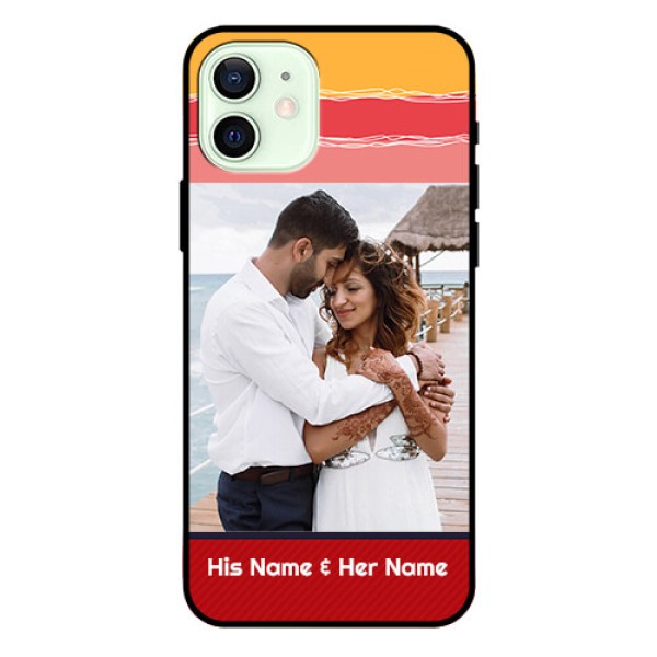 Iphone 12 Custom Glass Mobile Case - Colorful Case Design Iphone 12 Custom Glass Mobile Case - Colorful Case Design