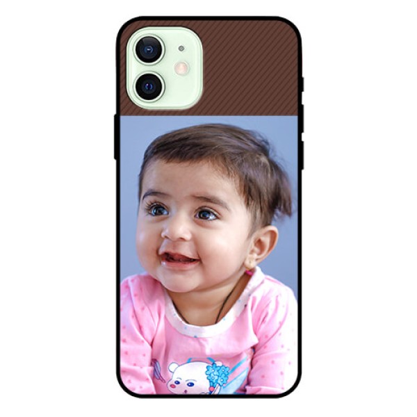 Iphone 12 Custom Glass Mobile Case  - Elegant Case Design