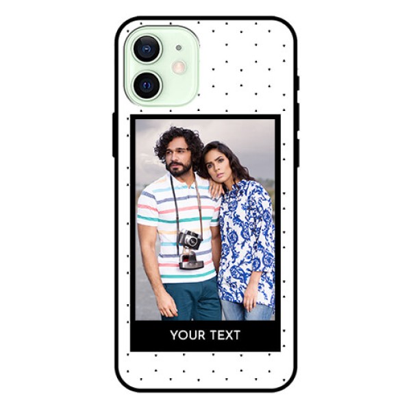 Iphone 12 Photo Printing on Glass Case  - Premium Design