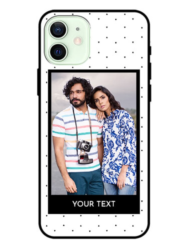 Custom Iphone 12 Photo Printing on Glass Case  - Premium Design