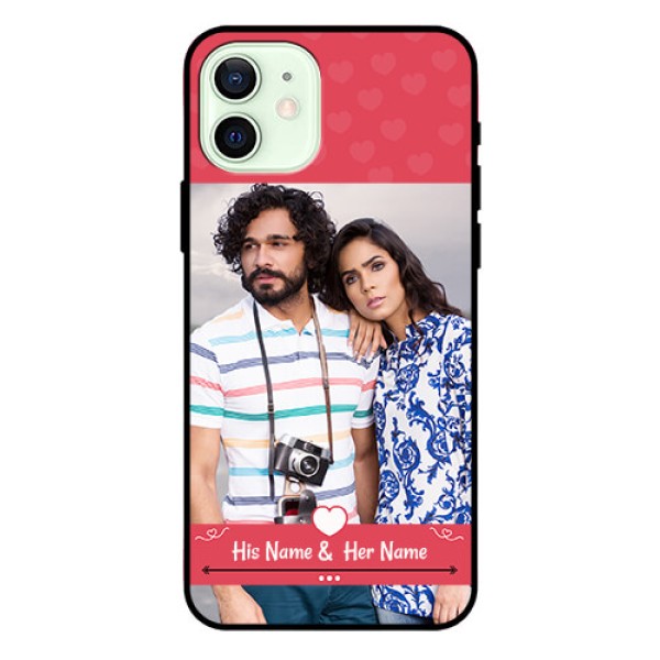 Iphone 12 Photo Printing on Glass Case - Simple Love Design Iphone 12 Photo Printing on Glass Case - Simple Love Design