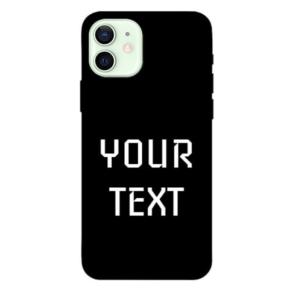 Iphone 12 Your Name on Glass Phone Case