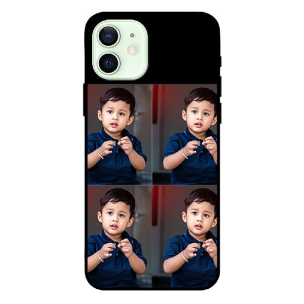 Iphone 12 4 Image Holder on Glass Mobile Cover Iphone 12 4 Image Holder on Glass Mobile Cover