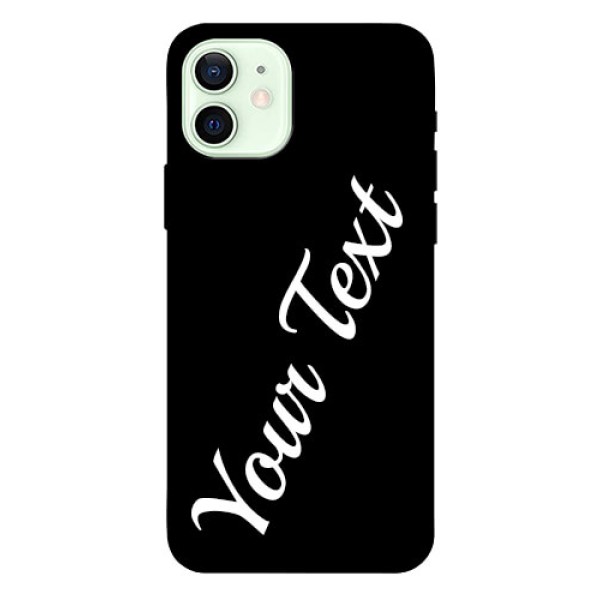 Iphone 12 Custom Glass Mobile Cover with Your Name Iphone 12 Custom Glass Mobile Cover with Your Name