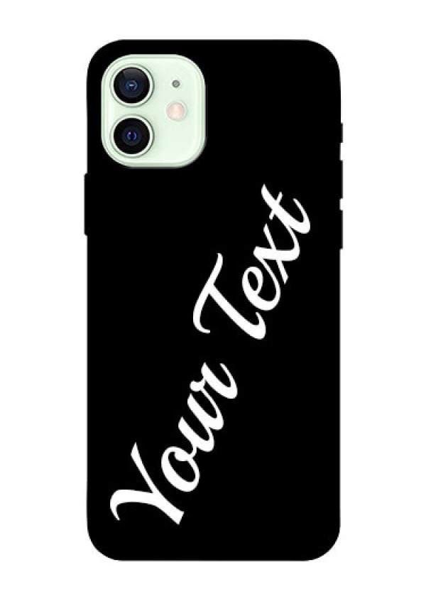 Iphone 12 Custom Glass Mobile Cover with Your Name