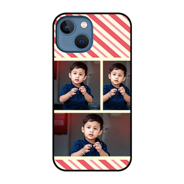 iPhone 13 Mini Personalized Glass Phone Case - Picture Upload Mobile Case Design iPhone 13 Mini Personalized Glass Phone Case - Picture Upload Mobile Case Design