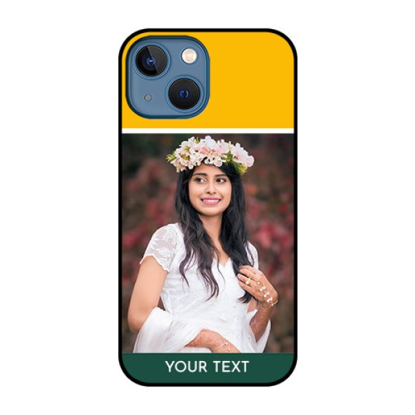 iPhone 13 Mini Photo Printing on Glass Case - Love You Design iPhone 13 Mini Photo Printing on Glass Case - Love You Design