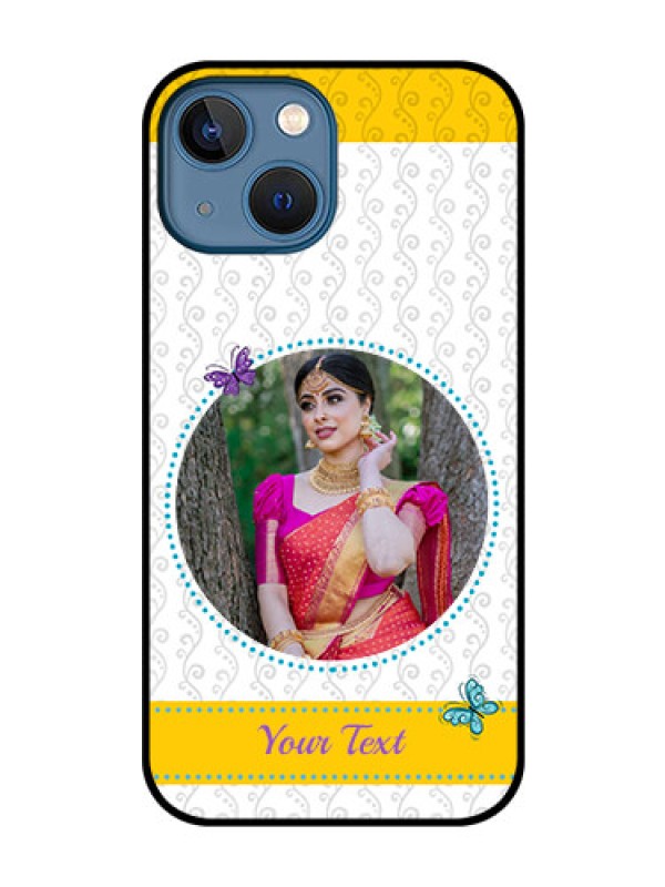 Custom iPhone 13 Mini Custom Glass Mobile Case - Girls Premium Case Design