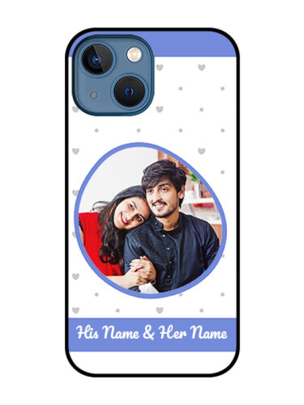 Custom iPhone 13 Mini Photo Printing on Glass Case - Premium Case Design