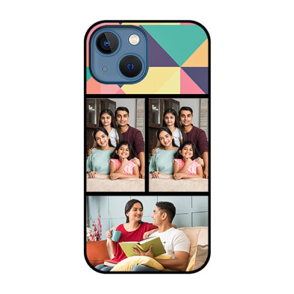 iPhone 13 Mini Custom Glass Phone Case - Bulk Pic Upload Design