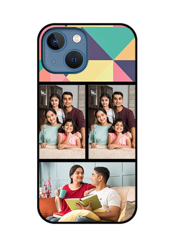 iPhone 13 Mini Custom Glass Phone Case - Bulk Pic Upload Design