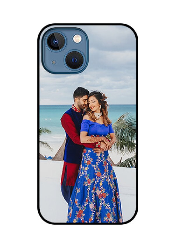 iPhone 13 Mini Photo Printing on Glass Case - Upload Full Picture Design