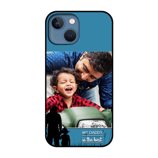 iPhone 13 Mini Custom Glass Mobile Case - Best dad design