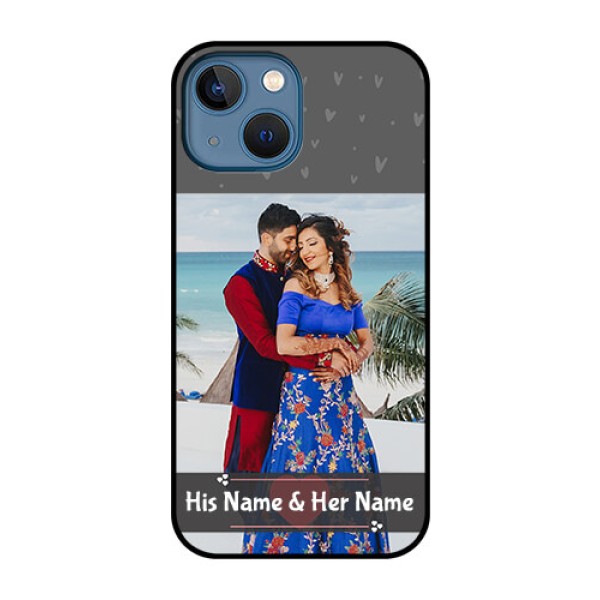 iPhone 13 Mini Custom Glass Mobile Case - Buy Love Design with Photo Online iPhone 13 Mini Custom Glass Mobile Case - Buy Love Design with Photo Online