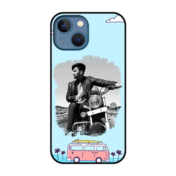iPhone 13 Mini Photo Printing on Glass Case - Travel & Adventure Design iPhone 13 Mini Photo Printing on Glass Case - Travel & Adventure Design