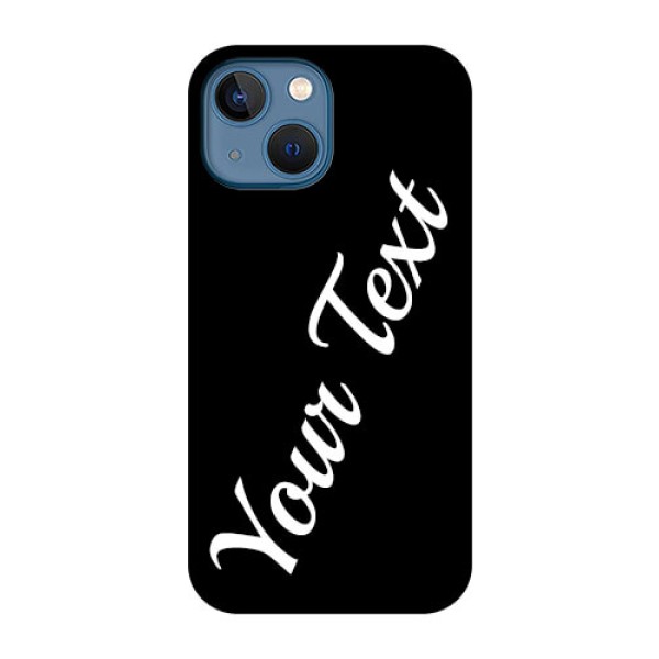 iPhone 13 Mini Custom Glass Mobile Cover with Your Name