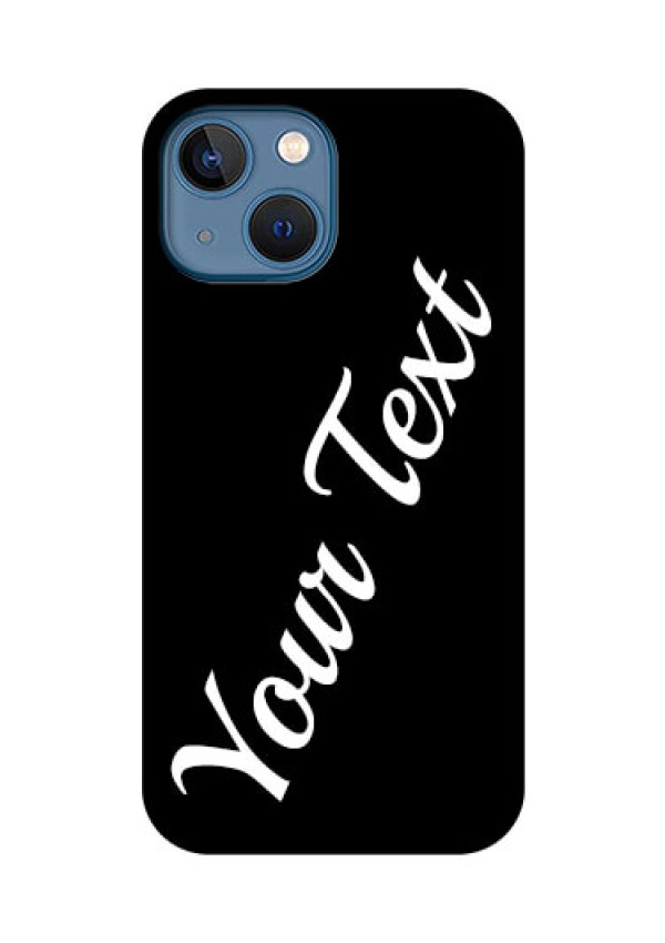 iPhone 13 Mini Custom Glass Mobile Cover with Your Name
